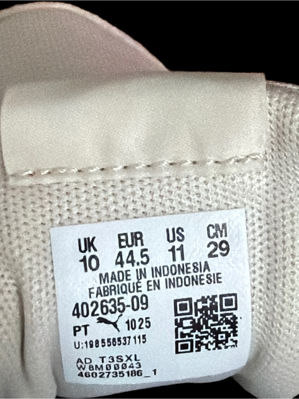 Puma ST Miler Beige/White Mens size 11 *NEW* - Picture 11 of 11